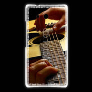 Coque Huawei Ascend Mate Guitare sèche