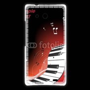 Coque Huawei Ascend Mate Abstract piano 2