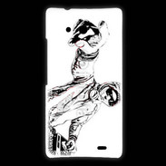 Coque Huawei Ascend Mate DJ en dessin