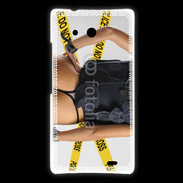 Coque Huawei Ascend Mate Enquête de police sexy