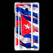 Coque Huawei Ascend Mate Drapeau Cuba 3