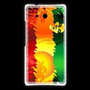 Coque Huawei Ascend Mate Chanteur de reggae