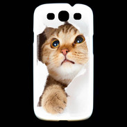 Coque Samsung Galaxy S3 Chaton caché
