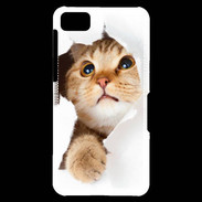 Coque Blackberry Z10 Chaton caché