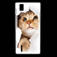 Coque Huawei Ascend P2 Chaton caché