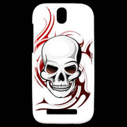 Coque HTC One SV Tête de mort 5