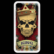 Coque iPhone 4 / iPhone 4S Roi tête de mort