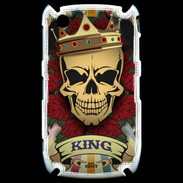 Coque Blackberry 8520 Roi tête de mort