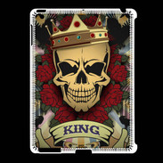 Coque iPad 2/3 Roi tête de mort