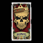 Coque Sony Xpéria Z Ultra Roi tête de mort