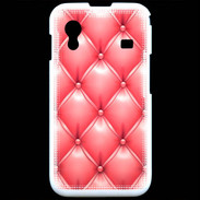 Coque Samsung ACE S5830 Capitonnage Rose