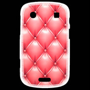 Coque Blackberry Bold 9900 Capitonnage Rose
