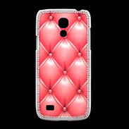 Coque Samsung Galaxy S4mini Capitonnage Rose