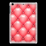 Coque iPadMini Capitonnage Rose