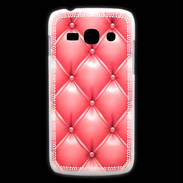Coque Samsung Galaxy Ace3 Capitonnage Rose