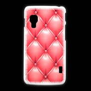 Coque LG L5 2 Capitonnage Rose