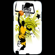 Coque Samsung Galaxy Note 2 Basketteur en dessin