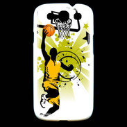 Coque Samsung Galaxy S3 Basketteur en dessin