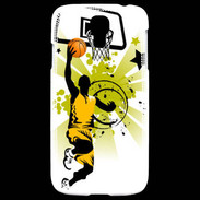 Coque Samsung Galaxy S4 Basketteur en dessin