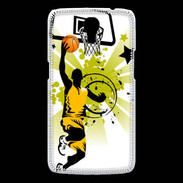 Coque Samsung Galaxy Mega Basketteur en dessin