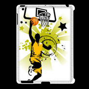 Coque iPad 2/3 Basketteur en dessin