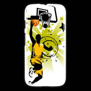 Coque Motorola G Basketteur en dessin