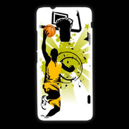 Coque HTC One Max Basketteur en dessin