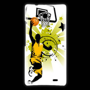 Coque Huawei Ascend Mate Basketteur en dessin