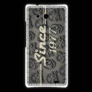 Coque Huawei Ascend Mate Since crane gris 1977