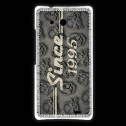 Coque Huawei Ascend Mate Since crane gris 1995