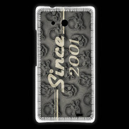 Coque Huawei Ascend Mate Since crane gris 2001