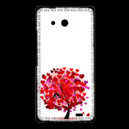Coque Huawei Ascend Mate Arbre coeurs