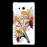 Coque Huawei Ascend Mate Fleurs