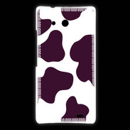Coque Huawei Ascend Mate vache prune
