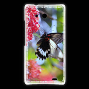 Coque Huawei Ascend Mate DP Papillon 1