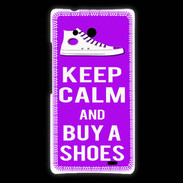 Coque Huawei Ascend Mate Keep Calm Buy Shoes Violet