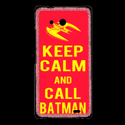 Coque Huawei Ascend Mate Keep Calm Call Batman Rouge