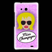 Coque Huawei Ascend Mate Miss Champagne Blonde