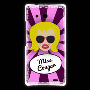 Coque Huawei Ascend Mate Miss Cougar Blonde