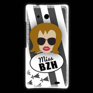 Coque Huawei Ascend Mate Miss Bretagne Rousse