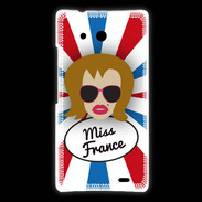 Coque Huawei Ascend Mate Miss France Rousse