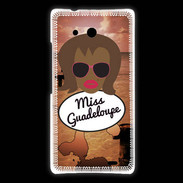Coque Huawei Ascend Mate Miss Guadeloupe Black