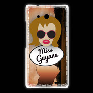Coque Huawei Ascend Mate Miss Guyane Rousse