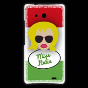 Coque Huawei Ascend Mate Miss Italie Blonde