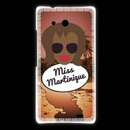 Coque Huawei Ascend Mate Miss Martinique Black
