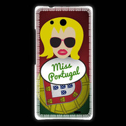 Coque Huawei Ascend Mate Miss Portugal Blonde