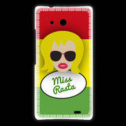 Coque Huawei Ascend Mate Miss Rasta Blonde