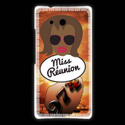 Coque Huawei Ascend Mate Miss Réunion Black