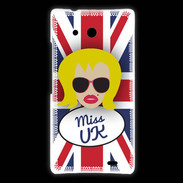 Coque Huawei Ascend Mate Miss UK Blonde