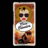 Coque Huawei Ascend Mate Miss Réunion Rousse